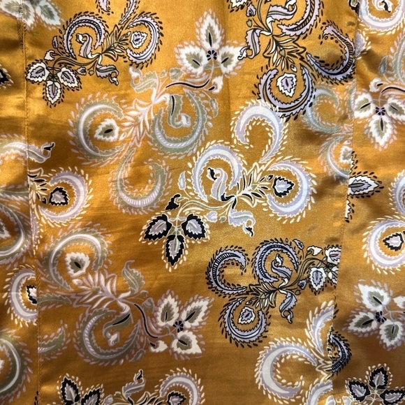 Dorothée Bis Women’s Paisley Print Ruffle Blouse Size L - Picture 8 of 12